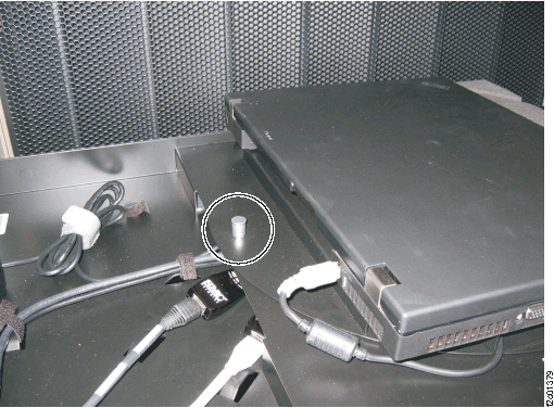 Laptop release knob